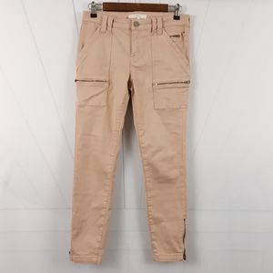 🦋Joie 'Park Skinny' Crop Jeans in Pink sz 28